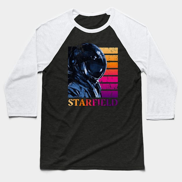 Starfield Original Aesthetic Tribute 〶 Baseball T-Shirt by Terahertz'Cloth